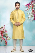 Indian Mens Designer Wedding Bollywood Party Wear Traditional Kurta Payjama