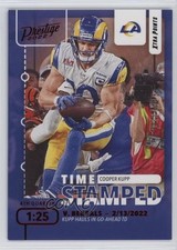2022 Panini Prestige Time Stamped Xtra Points Red /449 Cooper Kupp #TS-7 0u4d