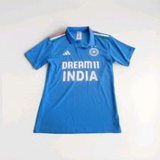 Adidas India Cricket Polo Jersey Dream 11 Size Medium