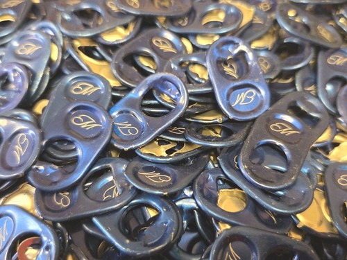 1000  Blue Michelob Can Tabs 