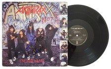Anthrax Signed Autographed  I'm The Man Album Record LP ACOA