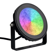 LGIDTECH FUTC02 Miboxer 9W RGB+CCT Outdoor LED Garden Spotlight AC 110V 16 Mi...