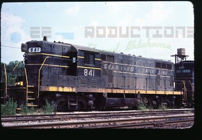 Original Dia SCL Seaboard Coast Line 778 GP7 19.07.1970 Florence SC