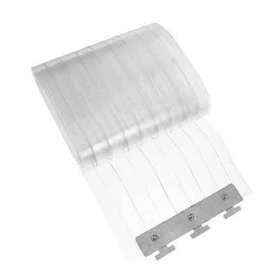 Rideau À Lanières En Plastique Rideaux Rechange Porte Patio Bande Pvc - Photo 1/4