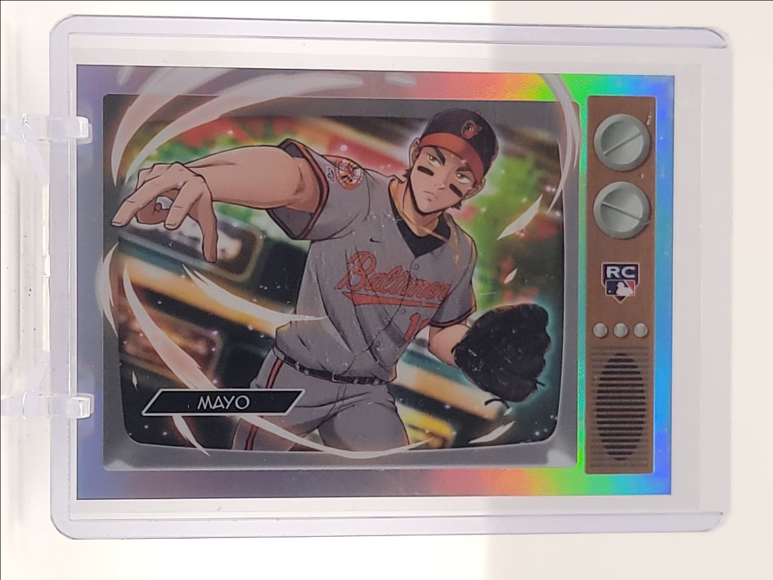 COBY MAYO 2025 BOWMAN CHROME ANIME ROOKIE SP ORIOLES RC Q0M-504
