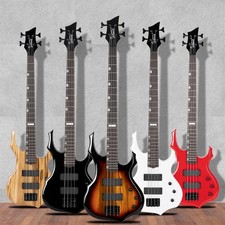 Glarry Electric Bass Guitar School Band Full Size With Bag ,20W AMP,Strap,Tools