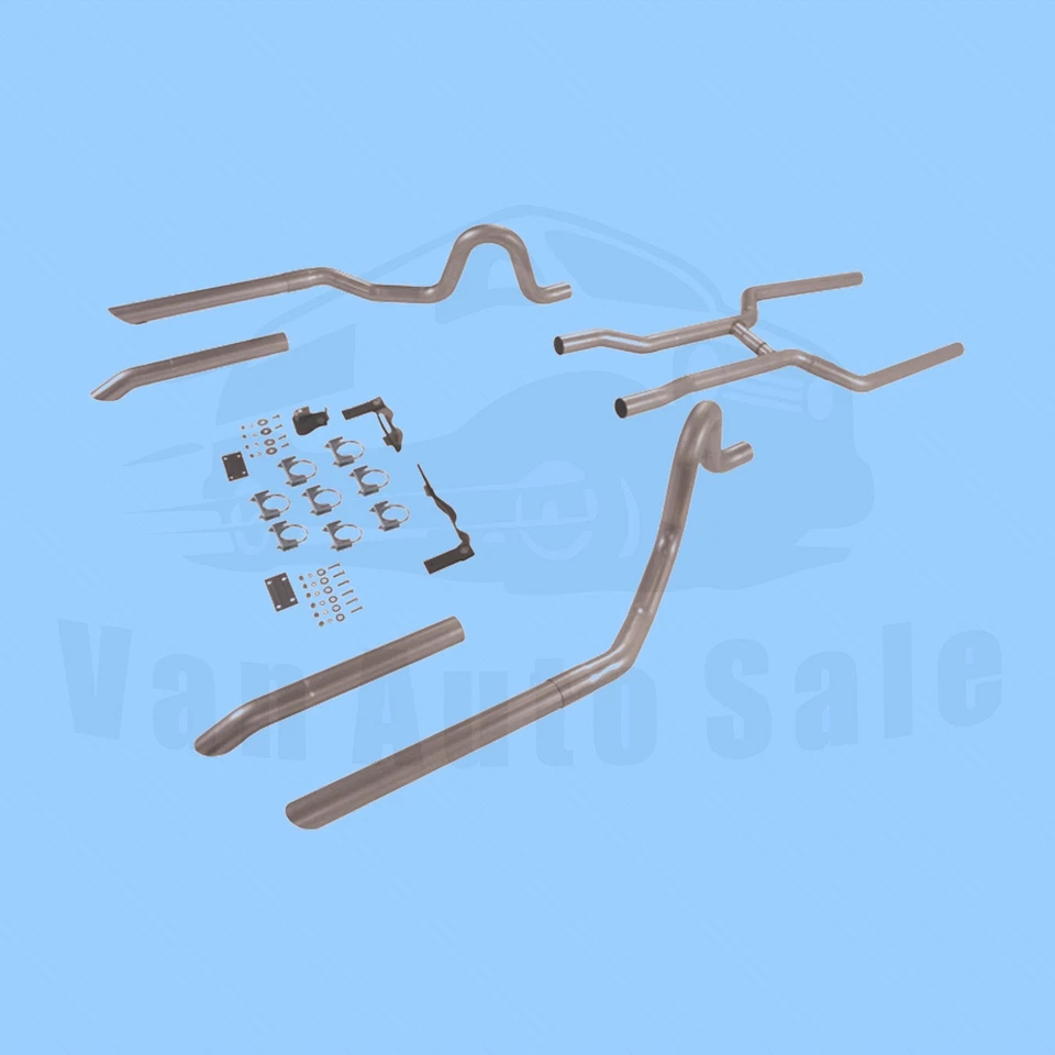 Kit de sistema de tuberías FlowMaster para Buick GS 455 1970-1972 Foto 2 de 3