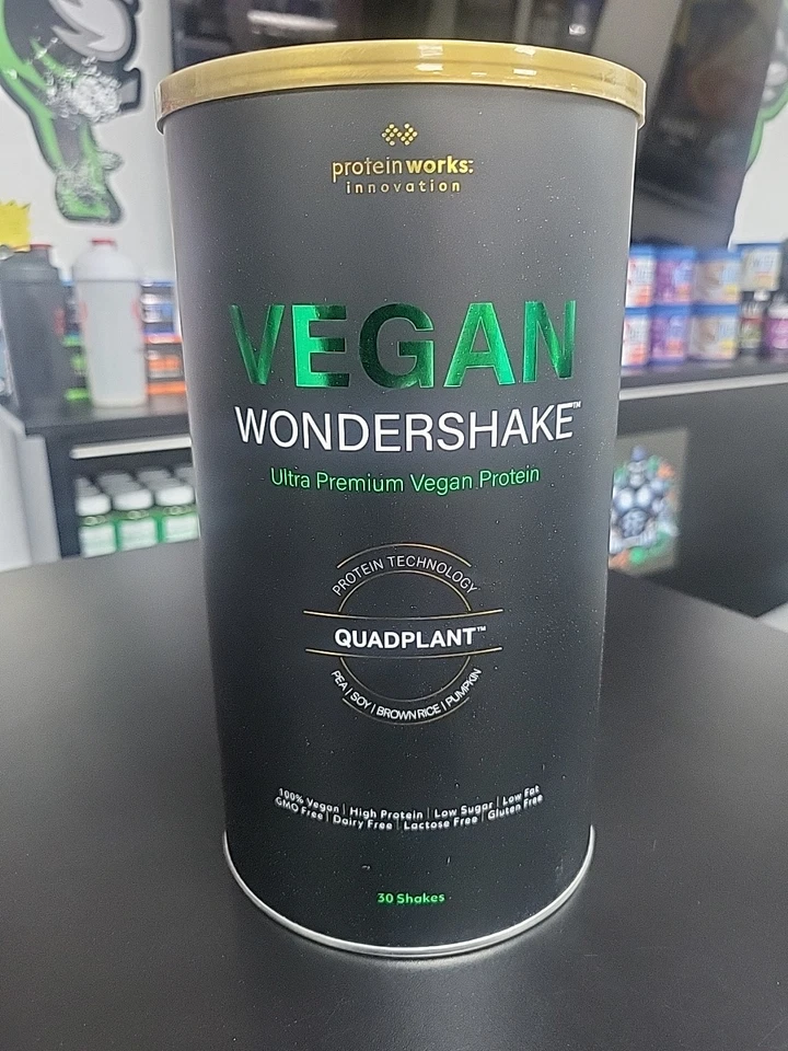 Protein Works - Vegan Wondershake, 30 Servings Choc Caramel Biscuit