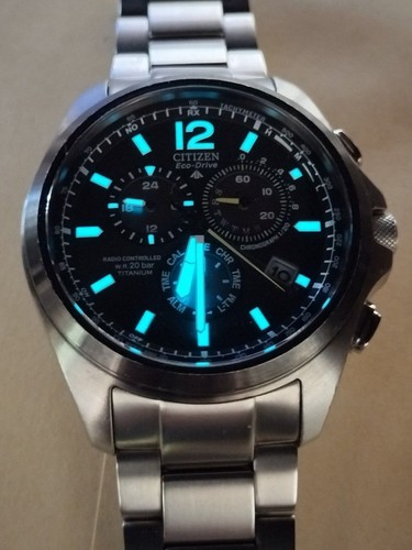 Citizen Promaster CB5006-02L PMP56-2912 Chronographe Eco-Drive Solaire Montre - Photo 3 sur 10