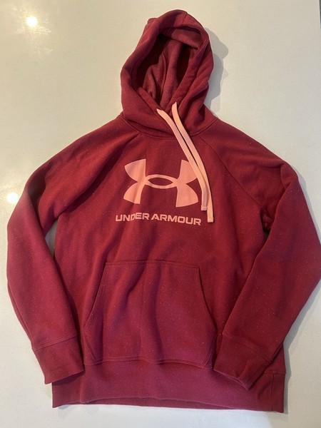 Under Armour Rival Pink Hoodie Jumper Size Medium Women’s