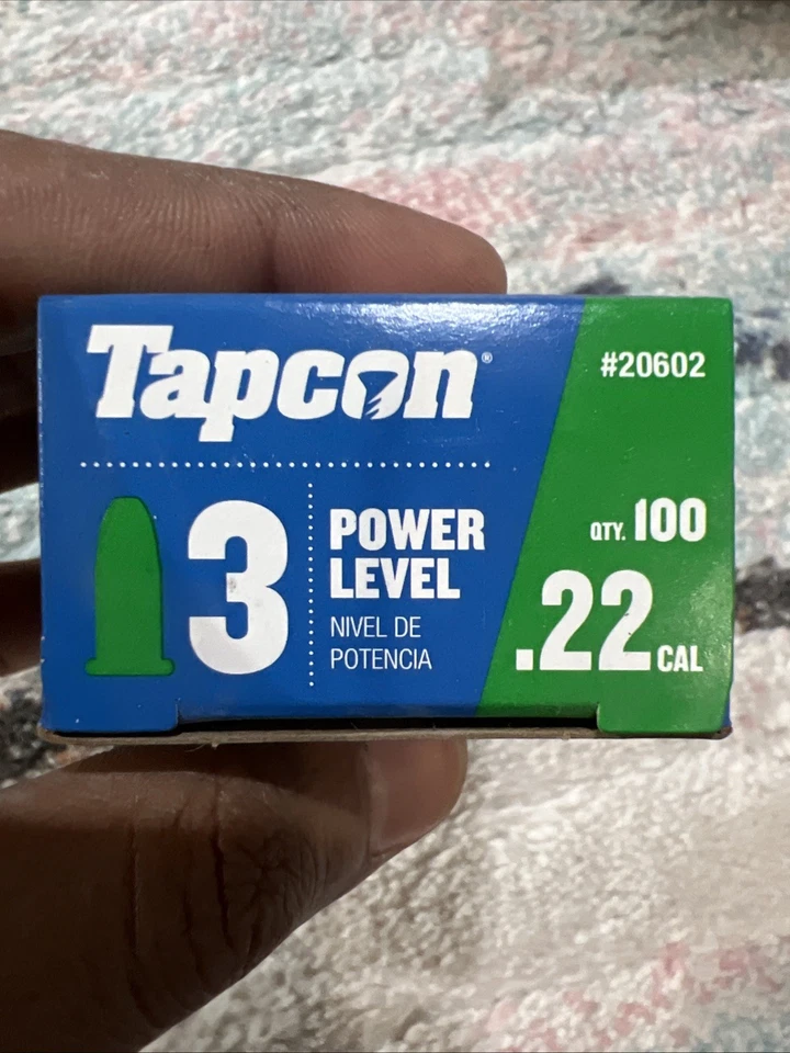 TAPCON Power Level 3 22 calibre 100 unidades pacote com 8 - Imagem 2 de 3