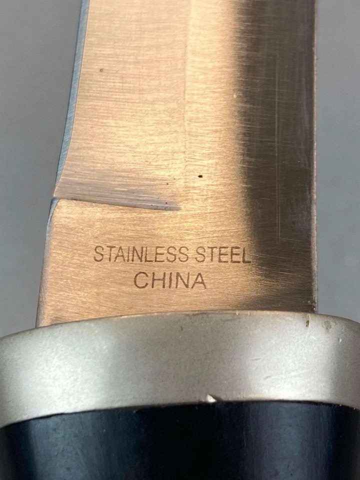 Cuchillo espada corta japonés Hara-Kiri hoja fija acero inoxidable tanto Foto 2 de 4