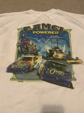 Vintage Men's 1994 Smokin' Joe's Camel Powered Racing Graphic Pocket T Shirt XL