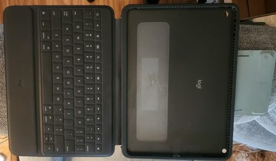 LOGI LOGITECH RUGGED FOLIO KEYBOARD CASE FOR IPAD 7-9TH GEN YU0073 820-009099