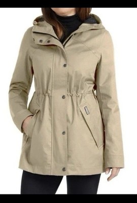 NWT Hunter Women's Water Resistant Jacket, Tan, Size Medium