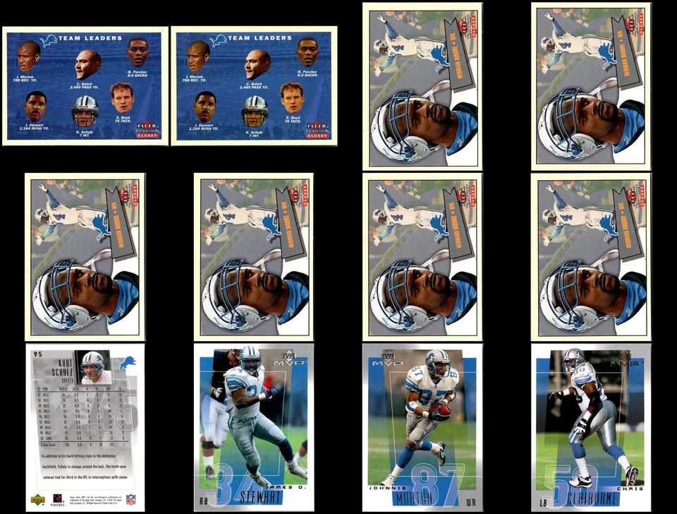 2001 Detroit Lions (85) Card Lot - ADD SOME MAGIC TO YOUR COLLECTION – ONE-OF... - Image 3 of 4