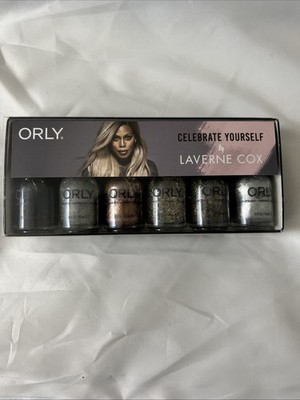 Orly x Laverne Cox nail polish Collection- 6 Bottles NIB