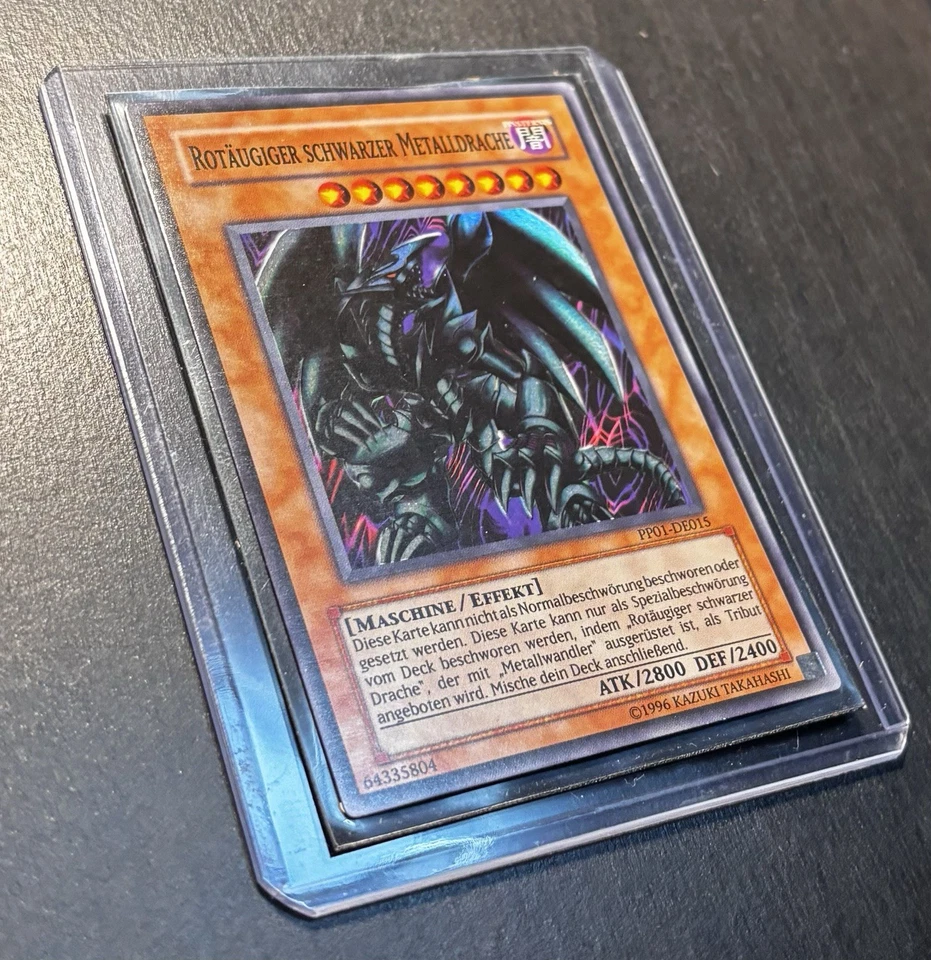 Yu-Gi-Oh! Rotäugiger Schwarzer Metalldrache PP01 Super Rare Near Mint - Bild 3 von 4