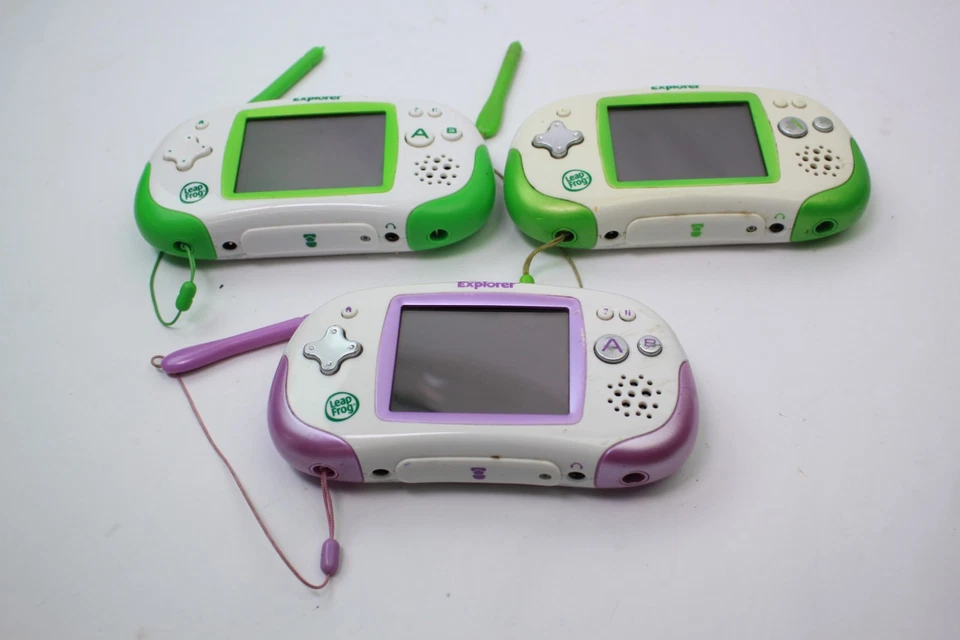 Lot of 3 Leap Frog Leapster Explorer Learning System (1) 39200 (2) 39100 - Image 2 of 4
