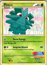 Pineco 68/95 Common Call of Legends Pokemon NM/LP on eBay