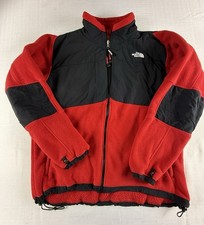 The North Face Denali Fleece Jacket Men’s XXL Red Black Full Zip Outdoor Coat