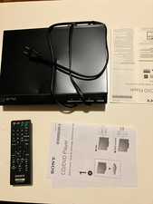 Sony DVP-SR510H DVD Player - Black For Parts Only