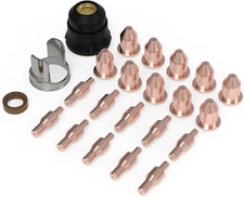 YESWELDER 23pcs Plasma Cutting Torch Consumables Sets Tip Electrode for... 