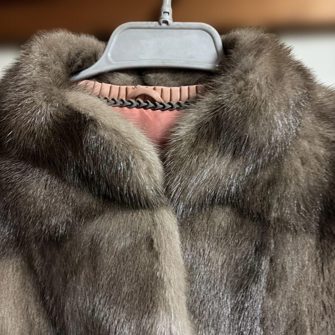 Excellent condition Real Fur Jacket Outer Mink Br… - image 2