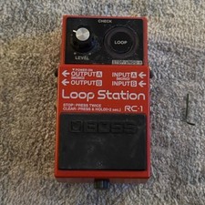 Boss RC-1 Loop Station Looper Pedal for Electric, Acoustic, Bass Guitar