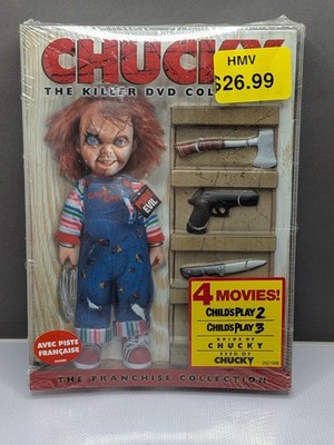 Chucky The Killer DVD Collection: Child's Play 2 & 3 / Bride & Seed Of Chucky 3D