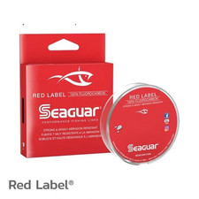 Seaguar Red Label Fluorocarbon Line Clear 10 lb 200yd 260mm Abrasion