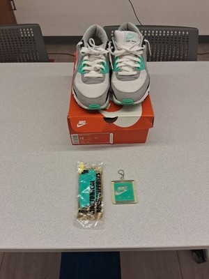 Air Max 90 2020 Recraft Turquoise Size 12 Pre-Owned No Original Box, No Insoles