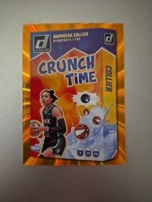 2025 Panini Donruss WNBA Crunch Time Napheesa Collier Orange Lazer /399 Lynx 