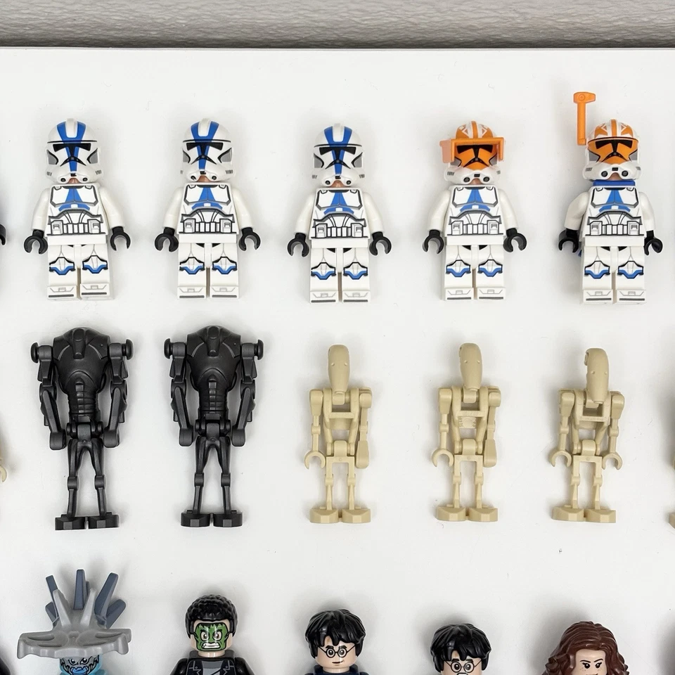 LEGO Enorme Lote Mixto Minifiguras Piezas Star Wars Marvel Disney Super Mario Armas Foto 3 de 4