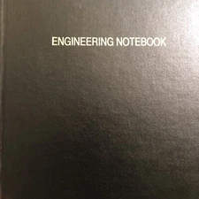 Bookfactory Project Design Engineering Notebook 92 Pages .25" Lab Grid Brand New