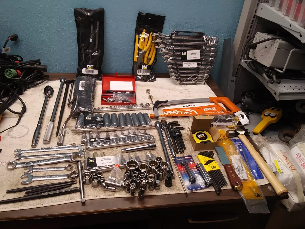 Cat Snap On Mechanics General Service Tool Set 184pc USA