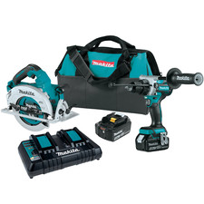 Makita XT290PT 18V LXT Lithium‑Ion Brushless Cordless 2‑Pc. Combo Kit 5.0Ah, New
