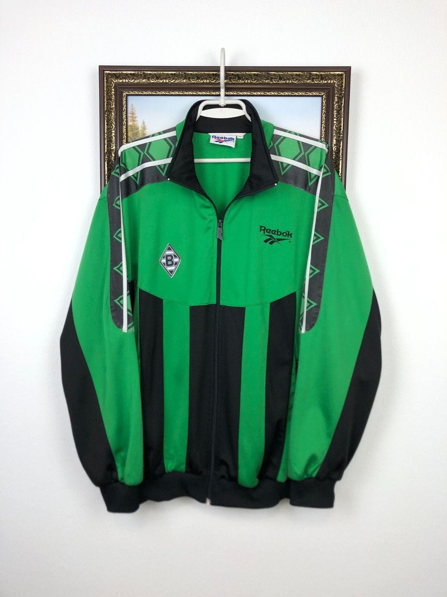 Vintage 90's Reebok Borussia Mönchengladbach Football Jacket