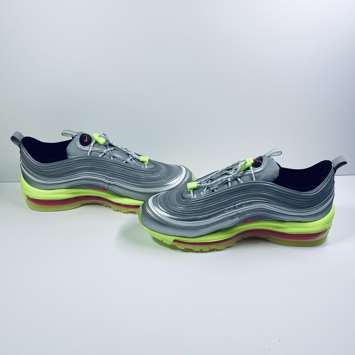 耐克 Air Max 97 RFT GS 金属银色伏特 (BQ8437-002) 尺寸 US 5Y/WMNS 6.5