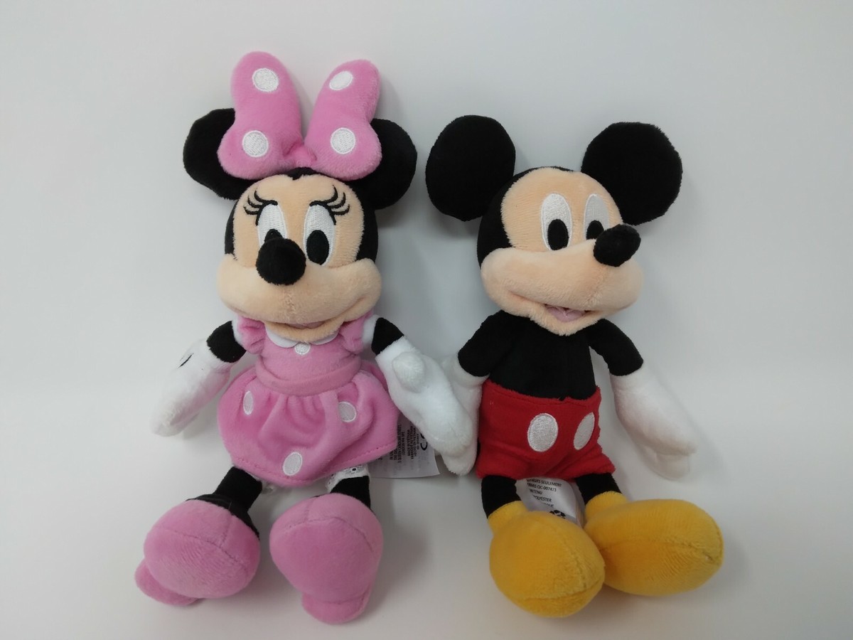 Mickey And Minnie Mouse Plush Set 9