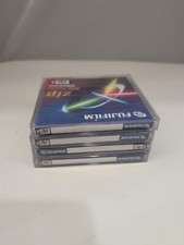Lot Of 4 Fujifilm 100MB Mac Formatted Zip Disc New Sealed