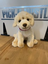 Fao Schwarz Golden Yellow Lab Retriever Puppy Dog Plush Stuffed Animal Soft