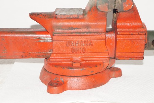 Vintage Desmond Simplex Swivel Utility Bench VISE No. 400 Urbana, Ohio - Imagen 4 de 15
