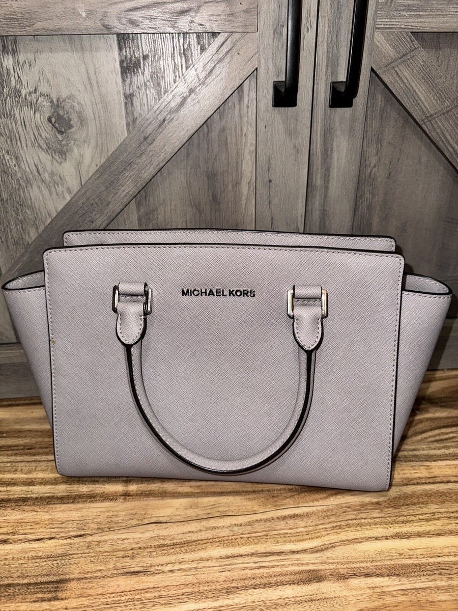 Grey Kors Selma Bag Michael Michael Kors Gray Medium Selma