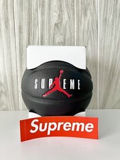 Supreme Jordan Black Basketball 2024 Red With Sticker for sale