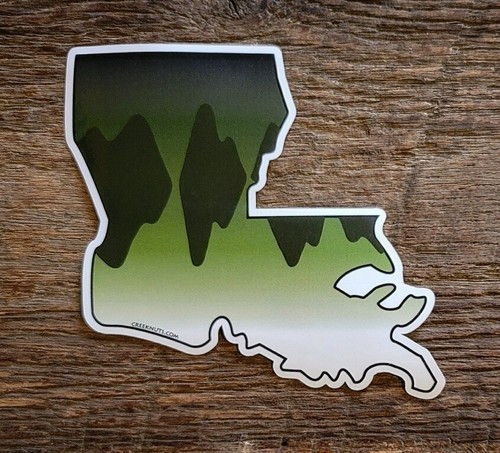 LARGEMOUTH BASS STATE stickers decals fishing MANY STATES fly fishing   - Picture 33 of 68