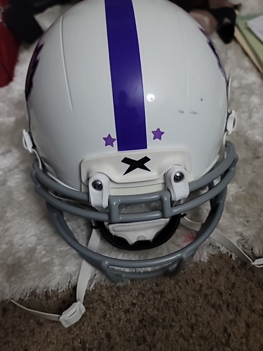 Xenith X2E+ Youth Football Helmet Large with Mask, Jaw Pads Chin Strap,