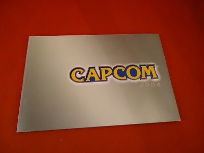 Capcom 2004 Promo Product Catalog Booklet Resident Evil Mega Man Street Fighter