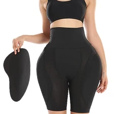 Women Tummy Control Butt Lifter Panties BBL Shapewear With Hip Pads Hip Enhancer