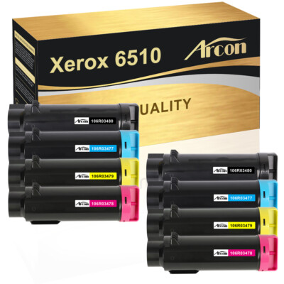 8x XXL TONER Patronen Set für Xerox Phaser 6510 dn dni WorkCentre 6515 n 6515dn